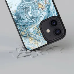 macmerise Abstract Printed iPhone 12 Back Case Mobile Accessories-31