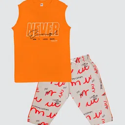Tee Weavers Boys Printed Night suit-image-95