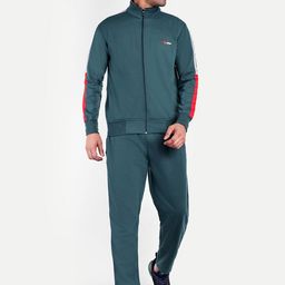 HAUTEMODA Men Mock Collar Tracksuit-image-92