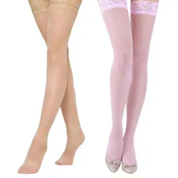 NESKA MODA Women Brown Stockings-image-64