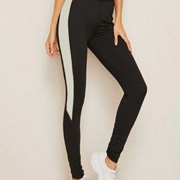DALUCI Colourblocked Slim-Fit Rapid-Dry Tights-44