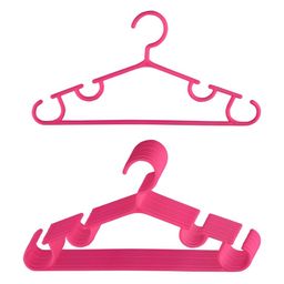 Aura Pack Of 10 Pink Single Tier Bar Hangers-41