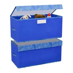 Aura Blue Set of 2 Regular Drawer Organiser Organisers-14