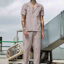 House of Koala Embroidered Relaxed Fit Shirt & Trouser Co-Ord Set-picture-28