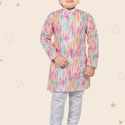 Kidotsav Boys Kurta with Pyjamas &-29