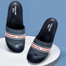 Woodland Men Printed Sliders-picture-19