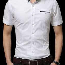 KPOP Men Slim Fit Casual Shirt-image-11