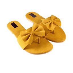 Shopping Star Women Open Toe Flats with Bows-image-9