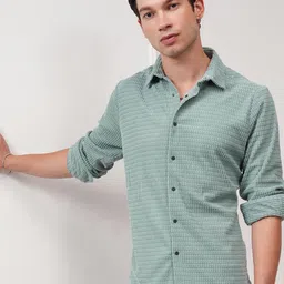 HIGHLANDER Men Comfort Slim Fit Casual Shirt-picture-17