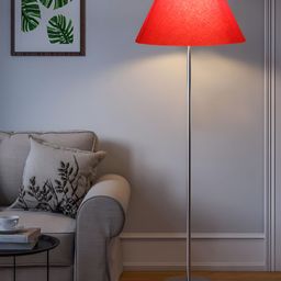 Devansh Orange Frustum FloorLamps WithShade-image-46