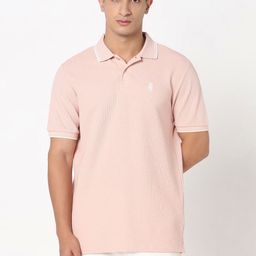 R&B Men Polo Collar Regular Fit T-shirt-image-80