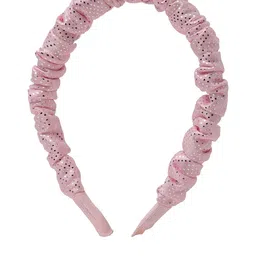 Aye Candy Polka-Embellished Ruffle Hairband-image-56