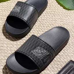 Sparx Men Rubber Sliders-67