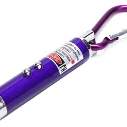 GLARIXA 3 In 1 Multifunction Laser Light Pointer Uv Led Torch Flashlight with Keychain-42