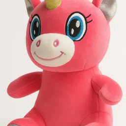 Sparkle Plush Unicorn – Soft Pink Toy for Kids - 28 cm-image-64