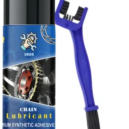 Bike Chain Lubricant Spray with Cleaning Bursh w_e2 For Motorcycle and Bicycle Rust & Corrosion protection Prevent Chain Breakage Chain Oil-image-91