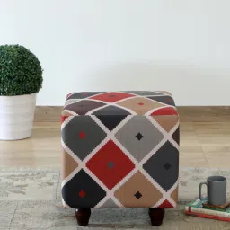 mudramark from pepperfry Lechlade Sheesham Wood Seating Stool In Warm Chestnut Finish-picture-48