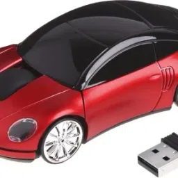 microware Wireless Computer Mouse 2.4GHz Wireless 3D Sports Racing Car Shaped Optical PC Mouse USB Laptop Tablet Mouse Computer Cordless Gaming Mouse for Home Office Wireless Optical Gaming Mouse with Bluetooth-picture-10