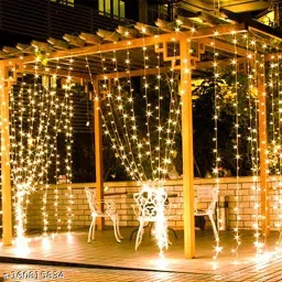 54 LEDs 19 m Gold Steady Strip Rice Lights-1
