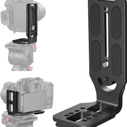 HASTHIP Bracket for Camera, 1/4 Vertical Horizontal Video Shooting DSLR L Bracket for Camera, Video Shooting Switch,Bracket for Camera Custom Flash Bracket-18
