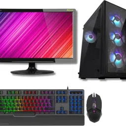 DGI Gaming Core i5 (8 GB DDR3/512 GB SSD/Windows 10 Pro/2 GB NVIDIA/19 Inch Screen/IN-MMS2160B/94) with MS Office-12