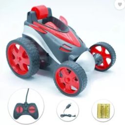 New_Four-Way Small Remote Control Stunt Car (Red)-image-31