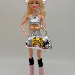 Beautiful Charm Doll Set with Accessories and Foldable Hands & Legs-11