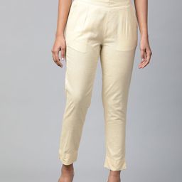 Aurelia Women Regular Fit Polyester Trousers-20