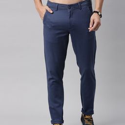 Roadster Men Navy Blue Trousers-picture-15