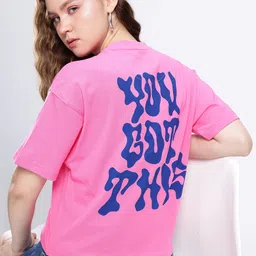 glitchez Next-Level Cool Oversized Typography Printed T-shirt-image-25
