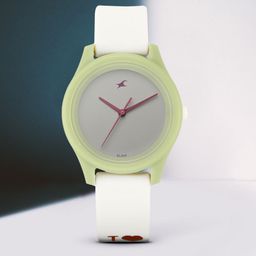 Fastrack Unisex Grey Dial & Grey Straps Analogue Watch-5