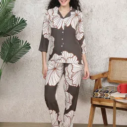 Claura Women Printed Night suit-image-60