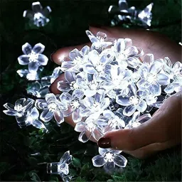X4Decor 16 Led Silicon Flower Led Light White-28