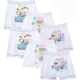 Dowin Unisex Kids Pack of 6  Cotton Ribbed Briefs van8902733639828-image-77