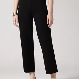 Strong And Brave Women Comfort High-Rise Easy Wash Trousers-picture-20