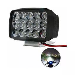 A4S LED Fog Light with ON/OFF Switch and Indicator Lights for Glamour/ i Smart-White and Yellow (Pack of 8) image 2