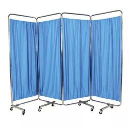 Welltrust 240x172x4 cm Stainless Steel 4 Fold Bed Side Screen-image-58