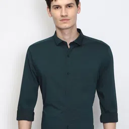 Peter England Self Design Formal Shirt-picture-33