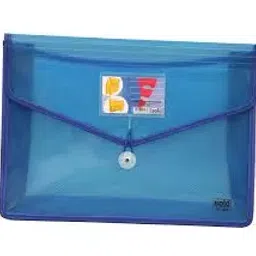 Solo DC 554 Flexi Document Case (With Xtra Net Pocket) F/C - Super Line Blue-9