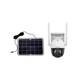 CP PLUS 4G Battery Camera 4 MP Upto 30 m IR Distance with Solar Panel, CP-Z44R-16