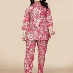 Hitarth Fashion Printed Shirt With Trouser Co-Ord Set-picture-27