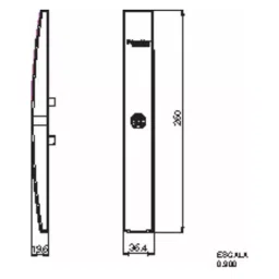 Schneider Electric Black Locking Handle, NSYSFLOCKS6-image-43