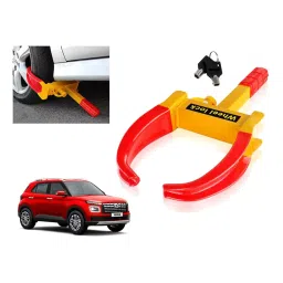 Auto Pearl Claw Type Anti Theft Adjustable Wheel Clamp Lock for Venue E 1.4 CRDi-image-75