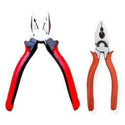 ATC 203.2 mm (8 Inch) Multipurpose Combination Pliers Combo for Home & Professional (2 Pcs), ATC075-19
