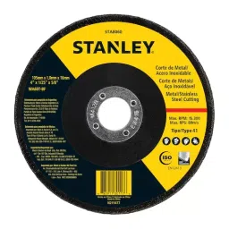 STANLEY Stainless Steel Inox Cutting Wheel Type 41 Black and Yellow, STA8060-IN-image-6