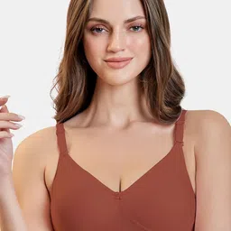MAROON Full Coverage Non Padded T-Shirt Bra With All Day Comfort-picture-11
