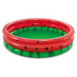 Intex 66-Inch Round Inflatable Outdoor Kids Swimming and Wading Watermelon Pool - Green Red-27