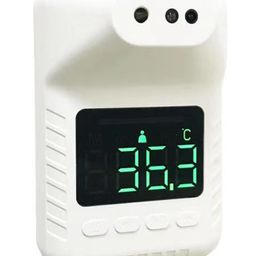 Sahyog Wellness Wall Mounted Infrared Thermometer LCD Display & Fever Alarm - White-image-4