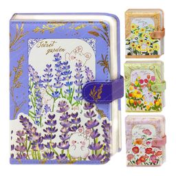 FunBlast Flower Diary with Buckle Lock for Kids Students  1 Pc Random Design-image-46