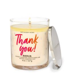 Bath & Body Works Dahlia Signature Single Wick Candle - 227g-picture-19